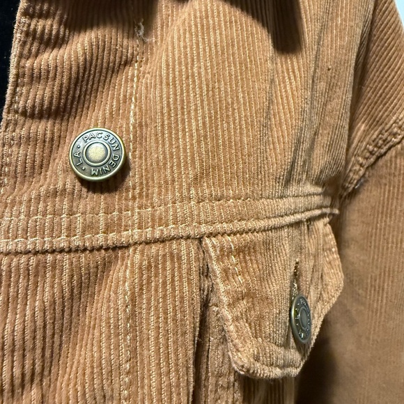PacSun Women's Tan Corduroy Jacket - Picture 4 of 6